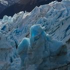 Teilchen von Gletscher
