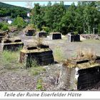 Teile der Ruine Eiserfelder Hütte