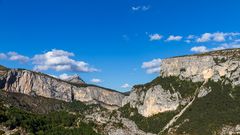 Teile der Schlucht von Verdon