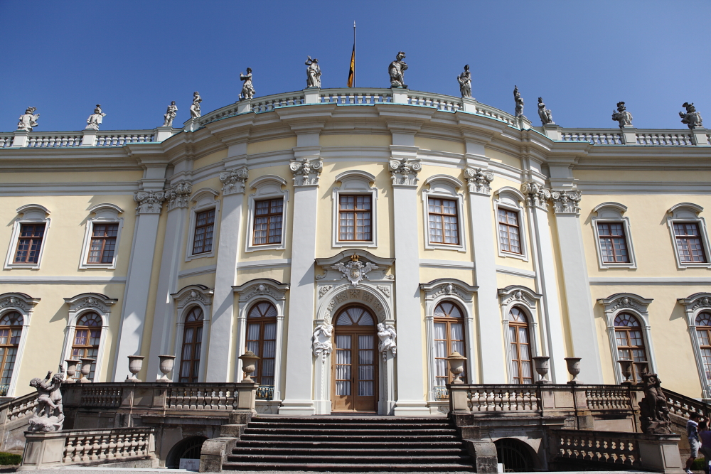 Teilfrontansicht Ludwigsburger Schloss