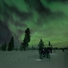 Teilnehmer unserer Aurora-Borealis-Polarlichter-Tour durch Lappland und Finnmark, Februar 2013