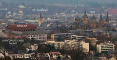 Teilpanorama von Trier 2