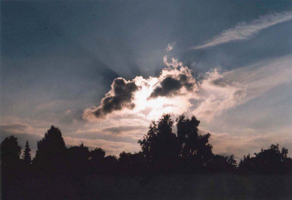 teils heiter - teils wolkig