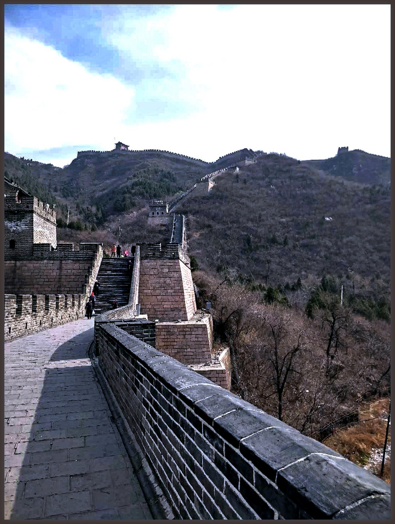 Teilstück der Chinesischen Mauer