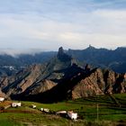 Tejeda, el Roque Nublo y el Roque Bentaiga