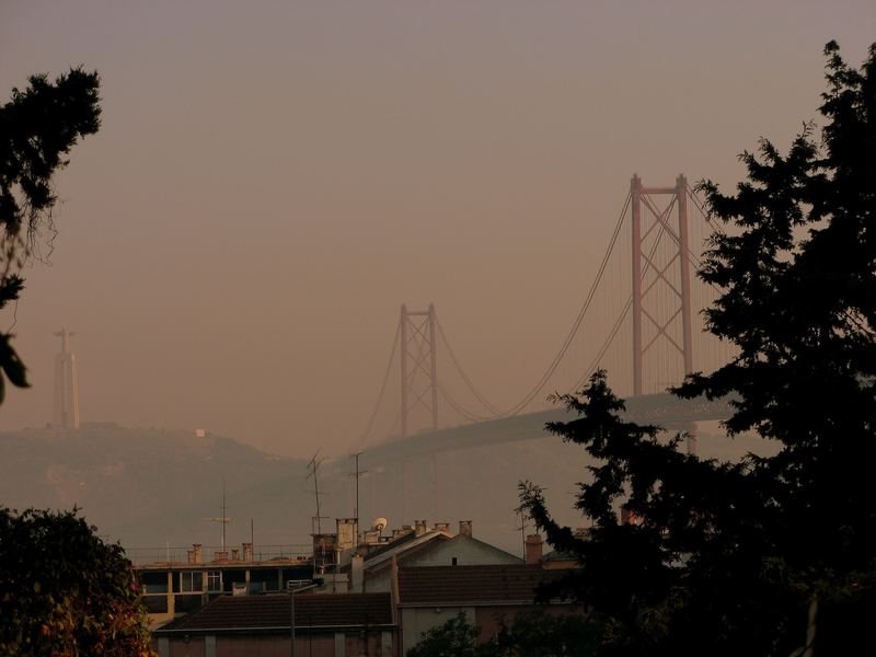 Tejo-Brücke in Lissabon