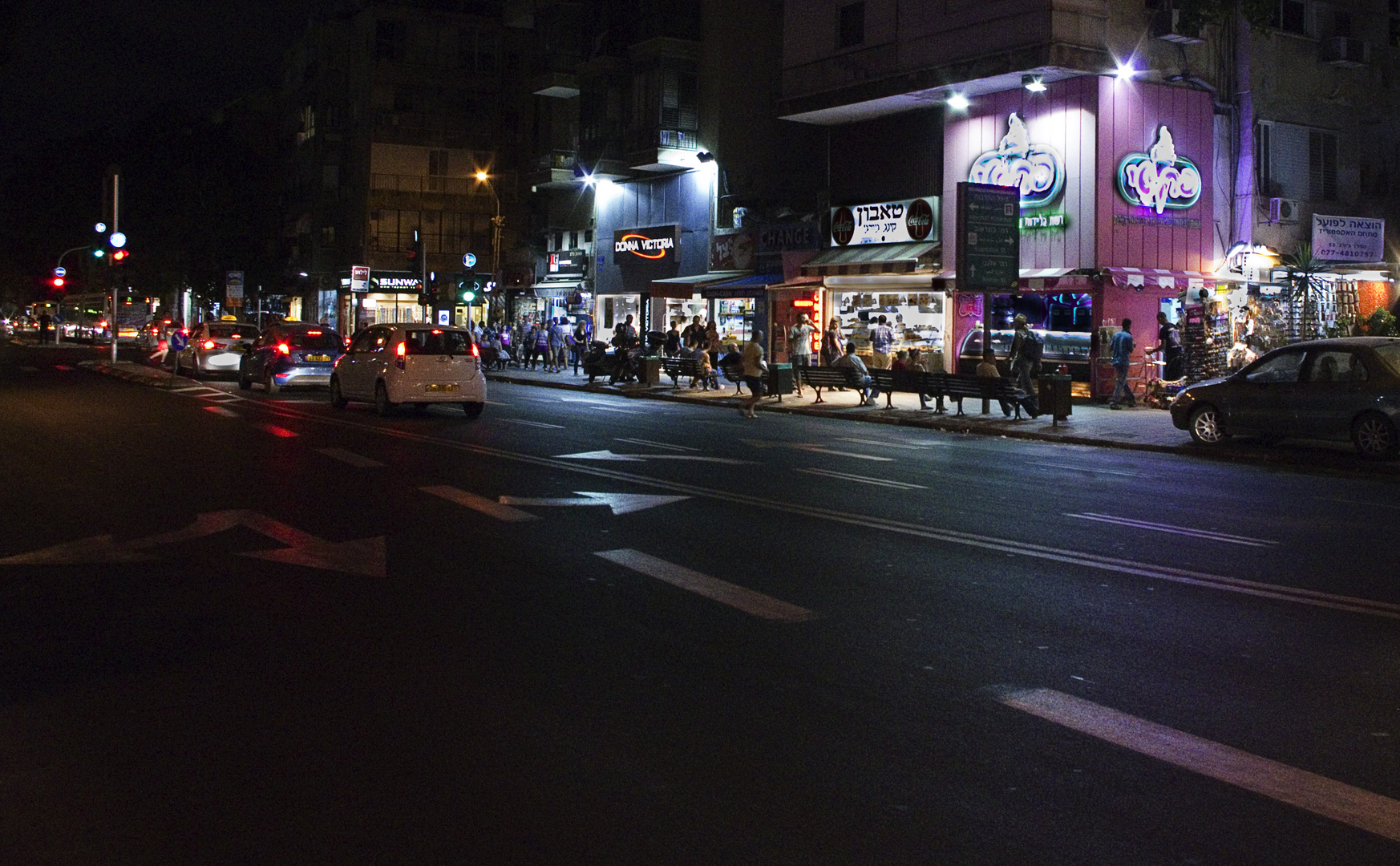 Tel Aviv am Abend