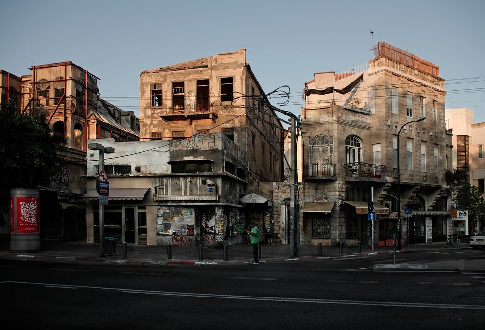 Tel Aviv am Morgen Foto & Bild | architektur, profanbauten ...