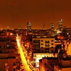 Tel Aviv at night (Panorama)