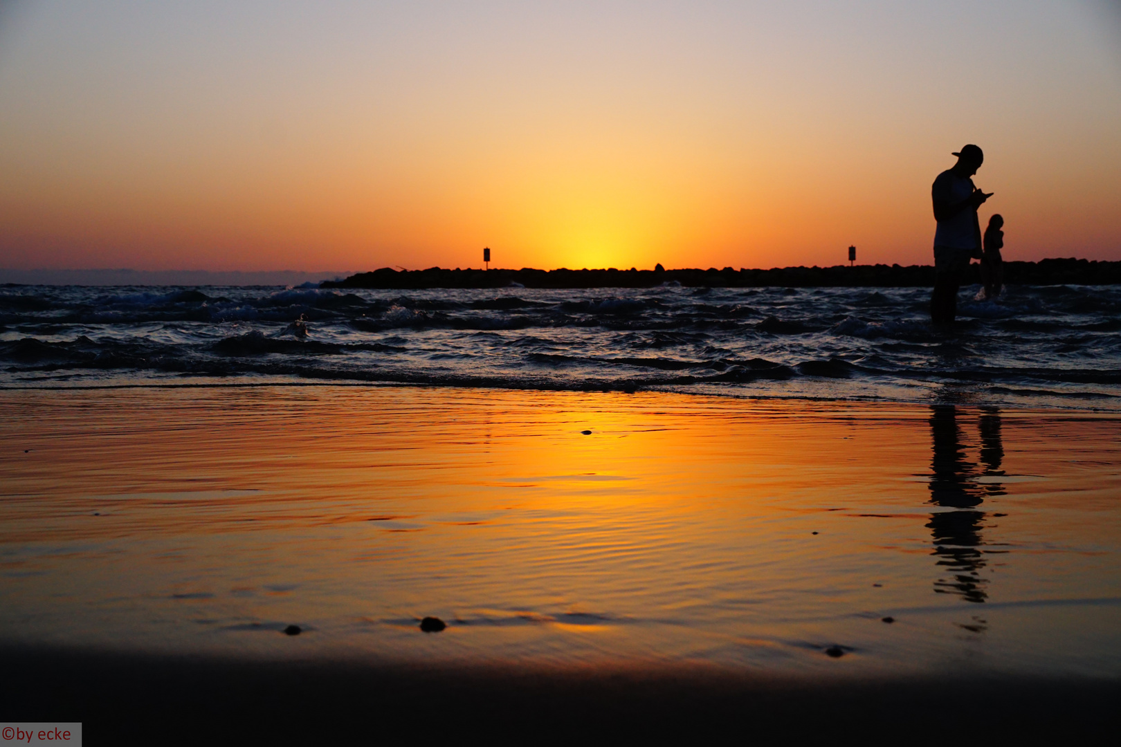 Tel Aviv beach (Israel)