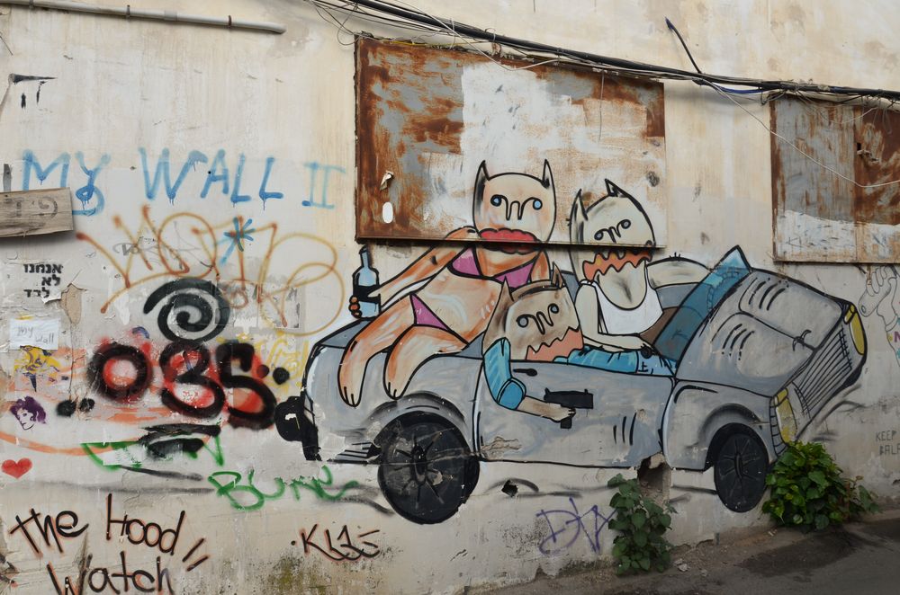 Tel Aviv Florentin Graffiti 6