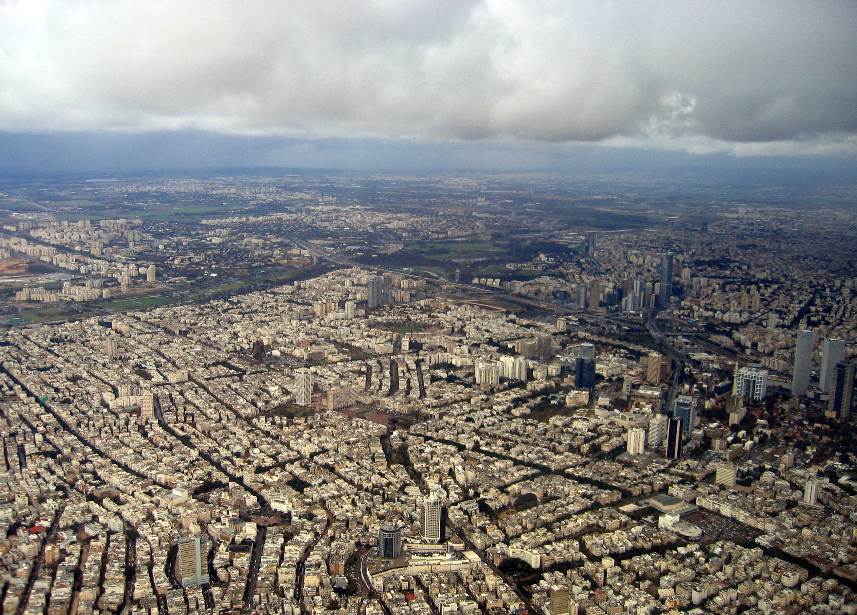 Tel Aviv im Landeanflug II