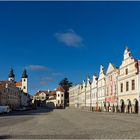 Telc  - Blickrichtung Burg