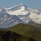 Teleaufnahme zum Großvenediger 3664m und in 41km Entfernung von der Hohen Salve Tirol