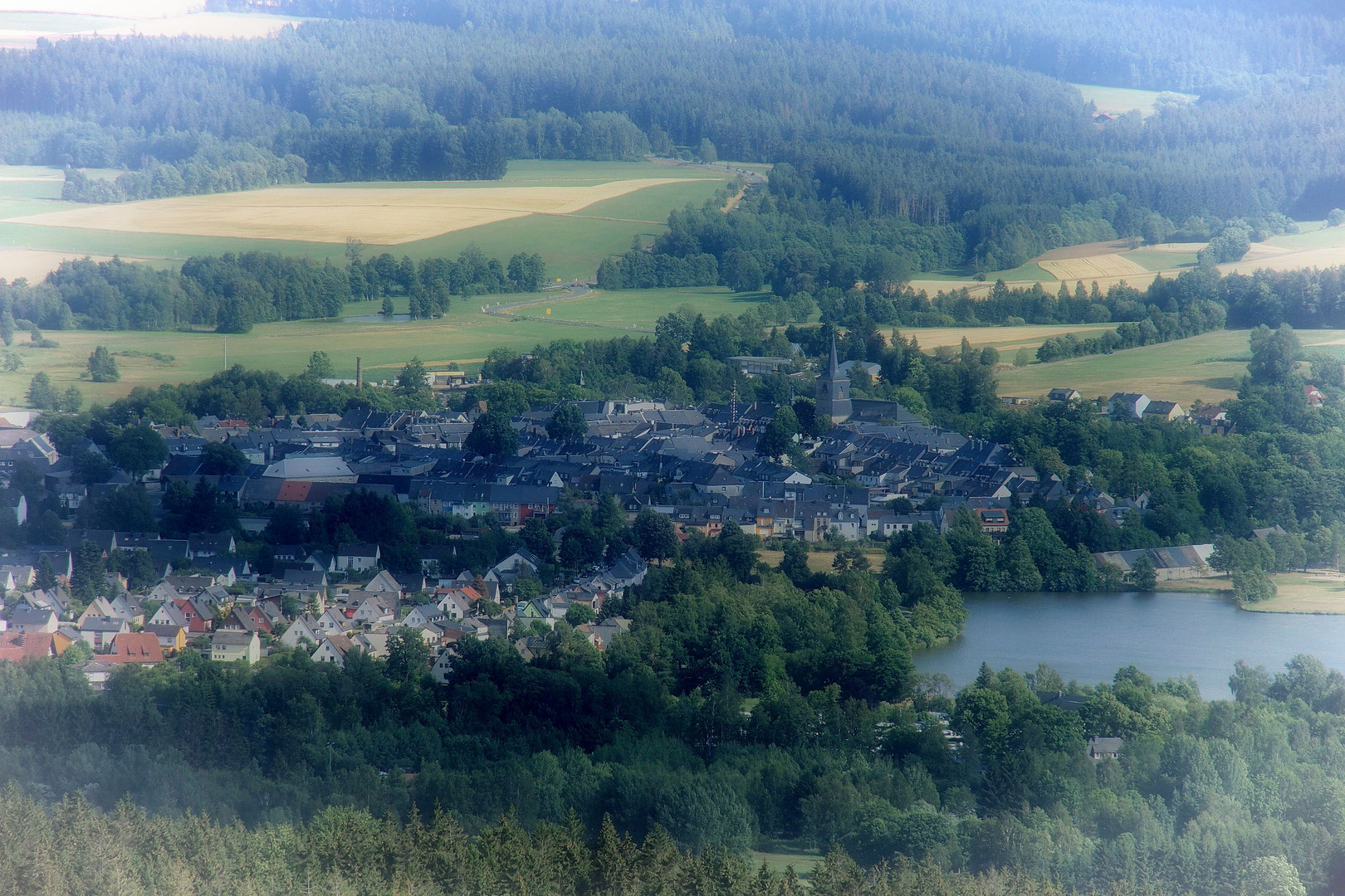 Teleblick auf Weißenstadt