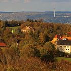 Teleblick nach Maxen und ins Elbtal...