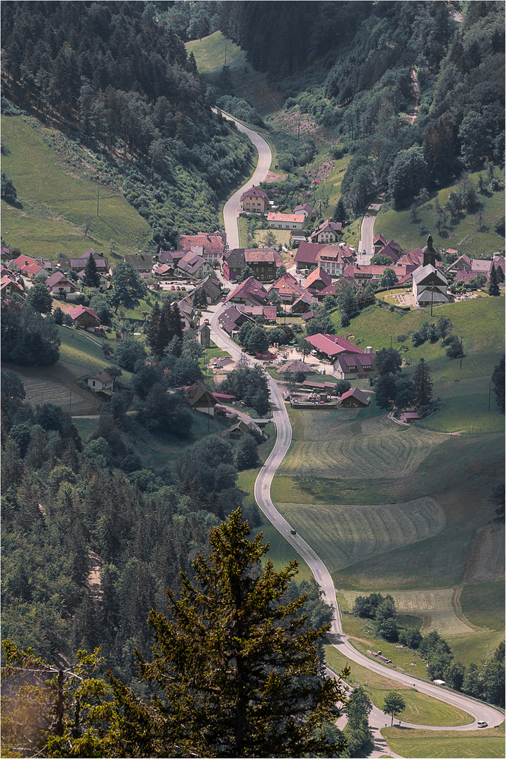 Teleblick vom Belchen.