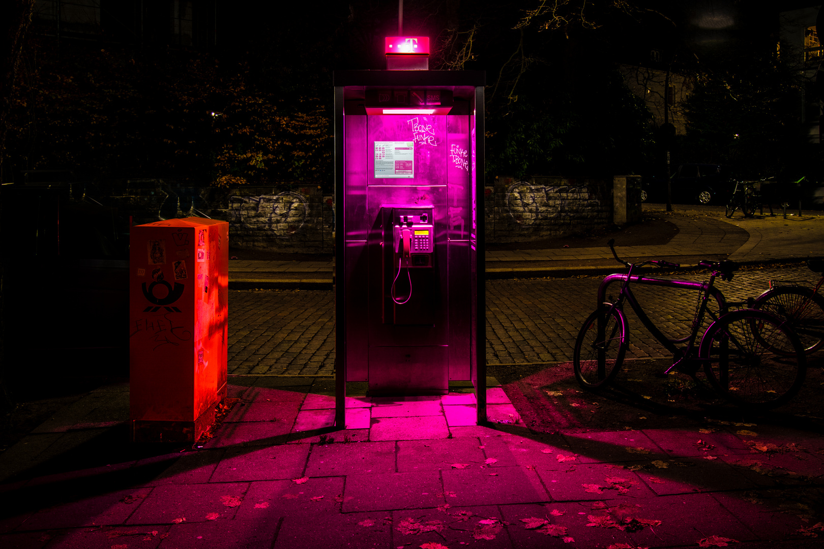 Telefon magenta