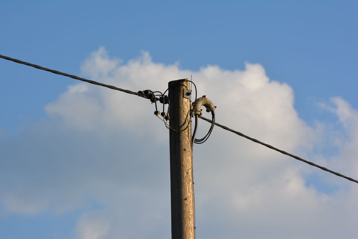 Telefon Strom Masten