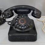 Telefon W 48, Bakelit, schwarz: Da kommt kein Smartphone mit