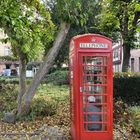 Telefonhäuschen als Bibliothek