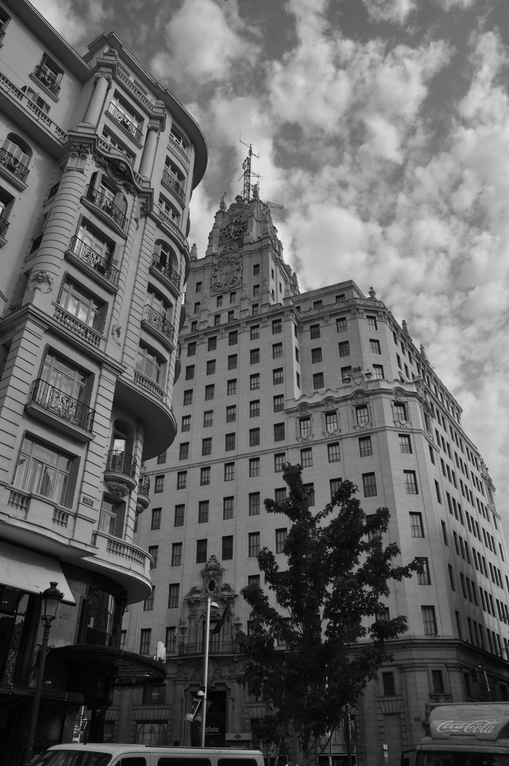 Telefonica Head Office, Gran Via, Madrid