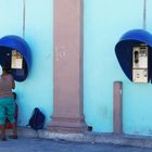 Telefonieren in Havanna