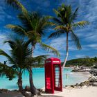 Telefonzelle am Strand in Antigua?