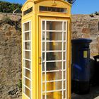 Telefonzelle auf der Insel Alderney