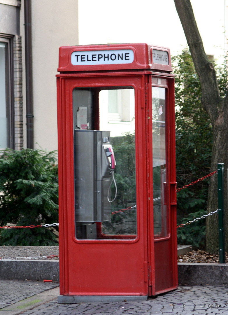 Telefonzelle in Hildesheim