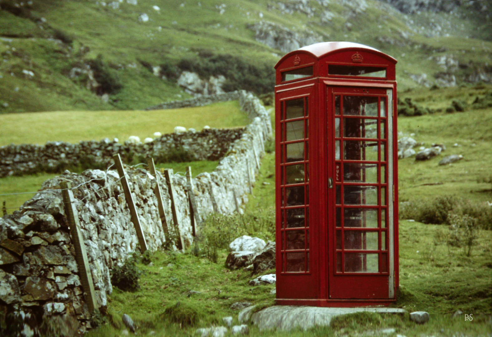 Telefonzelle in Schottland
