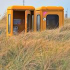 Telefonzellen auf Düne / Helgoland