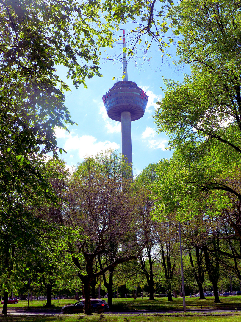 Telekom Turm im Grünen