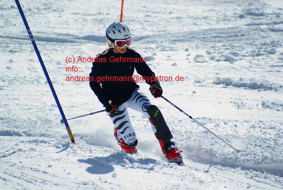 Telemark in Stubai Gletscher 2009