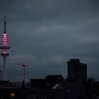 Telemichel erleuchtet in der Silvesternacht