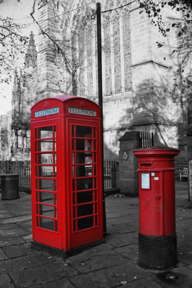Telephonzelle in London