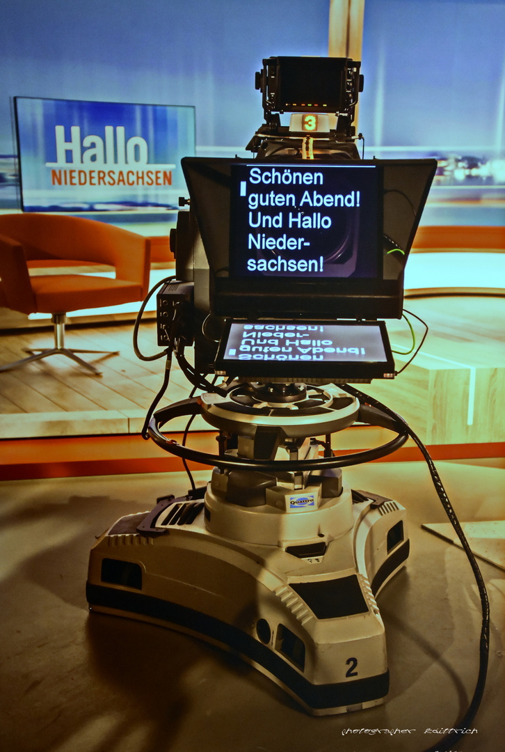 Teleprompter....