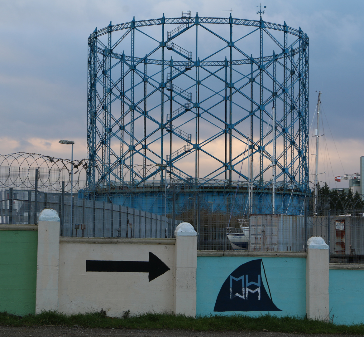 Teleskop-Gasometer