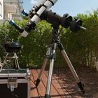 Teleskopaufbau für Weißlicht und Calcium K-Linie oder H-Alpha