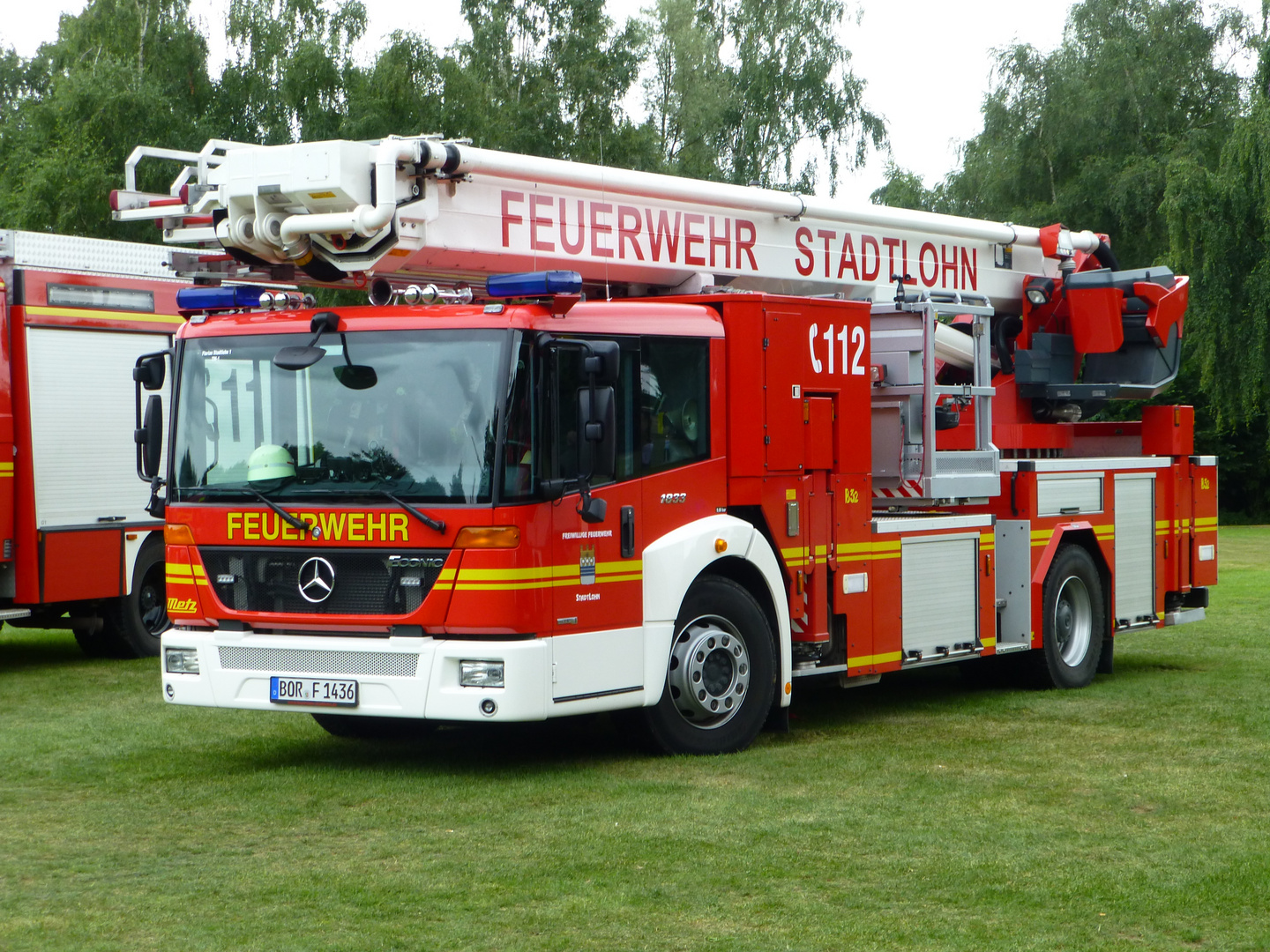 Teleskopmast TM 32 der Feuerwehr Stadtlohn / Kreis Borken