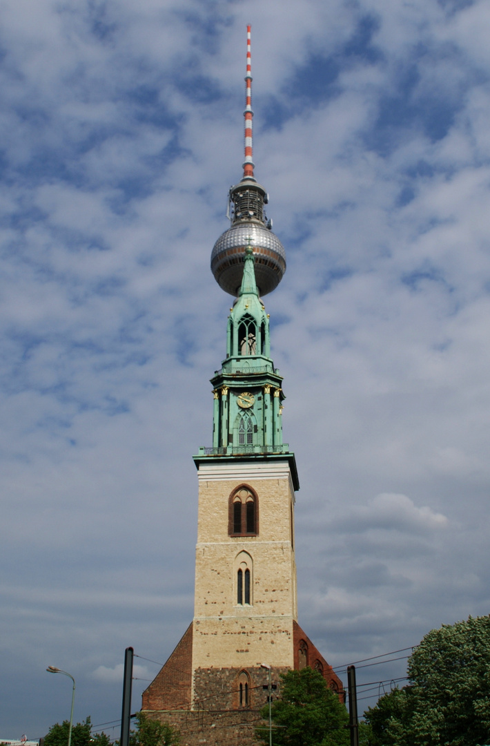 Telespargel & Marienkirche
