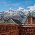 Telouet - Kasbah von Telouet - Auf der Dachterrasse