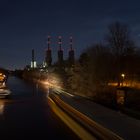 Teltowkanal am Heizkraftwerk Berlin-Lichterfelde