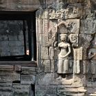 Tempel 2Figuren 1Gesicht Cambodia Ca-20-col