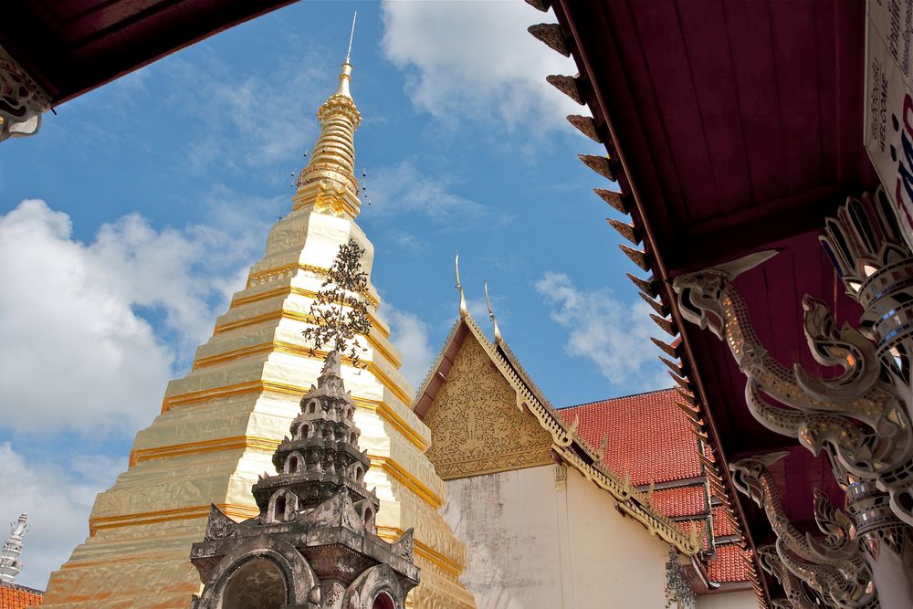 Tempel Anlage Wat Phataht Cho Hae Phrae