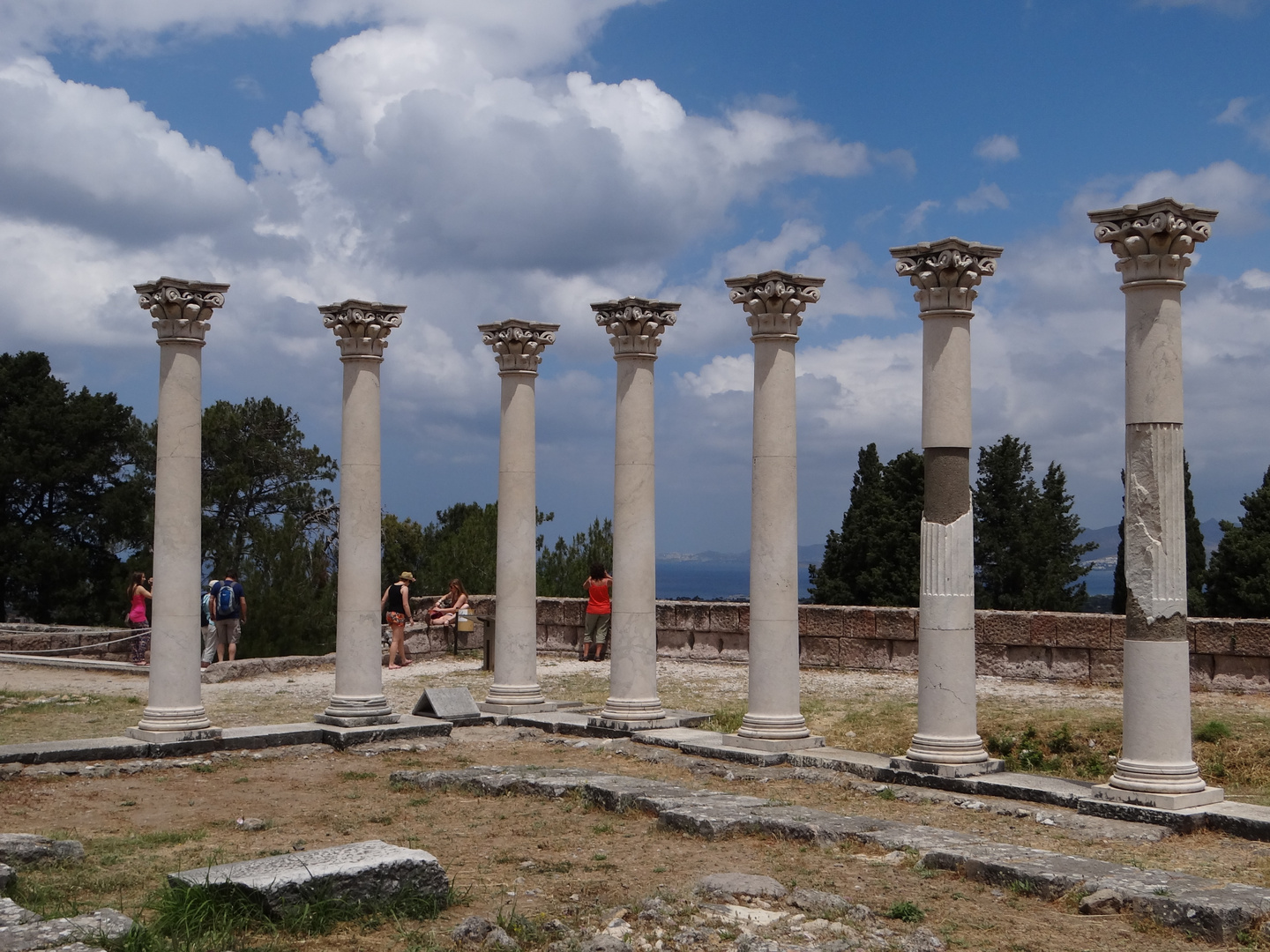 Tempel Asklepieion auf Kos.