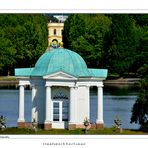 Tempel auf der  Schwaneninsel Staatspark Karlsaue