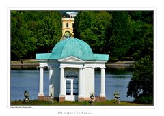 Tempel auf der  Schwaneninsel Staatspark Karlsaue