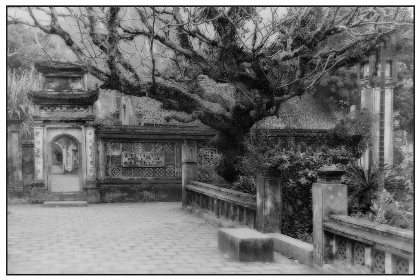 Tempel bei Hanoi - Vietnam