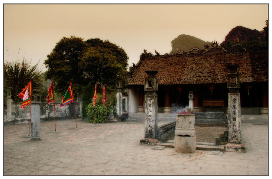 Tempel bei Hanoi - Vietnam